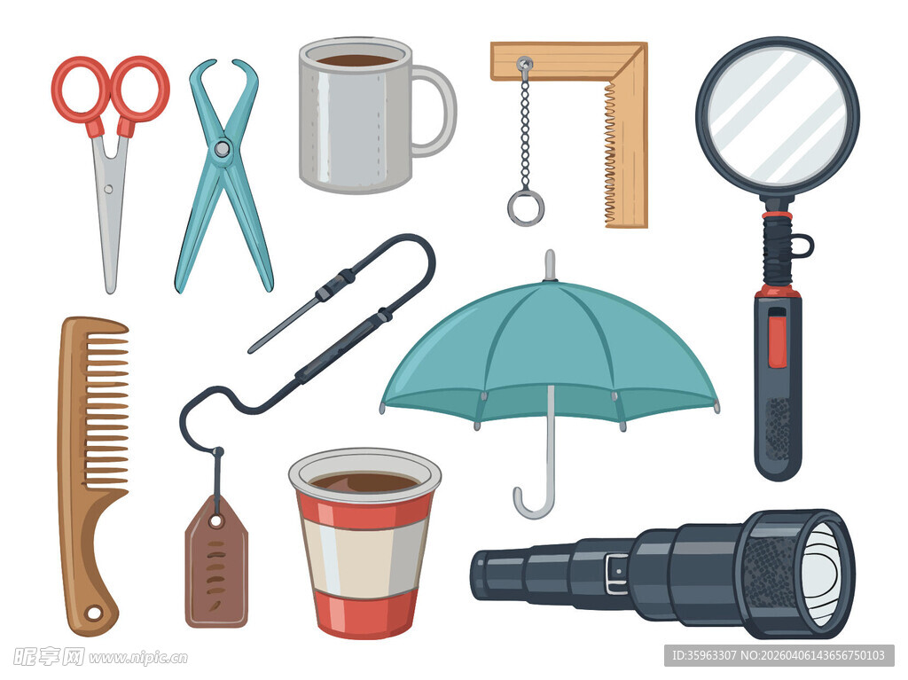 日常实用工具与物品集合