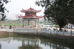 湛江湖畔古亭美景