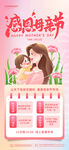感恩母亲节促销活动海报