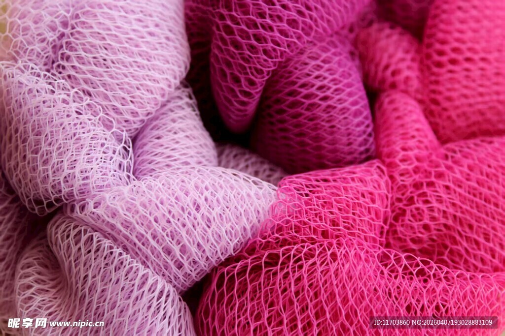 多彩针织织物特写电脑壁纸