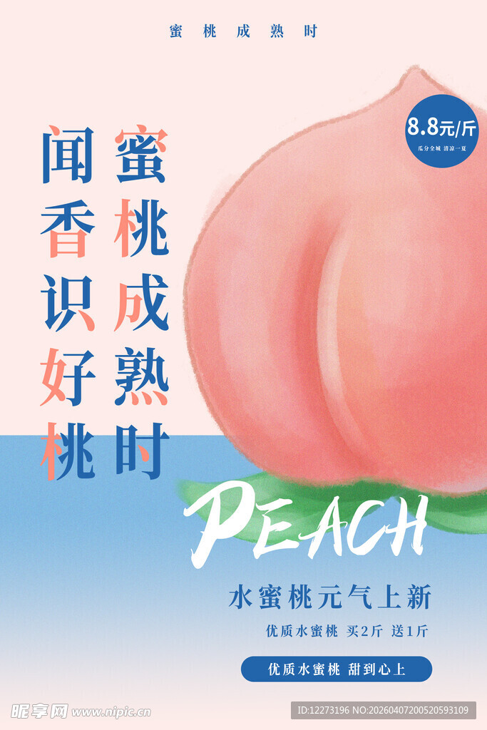 蜜桃成熟时知识海报
