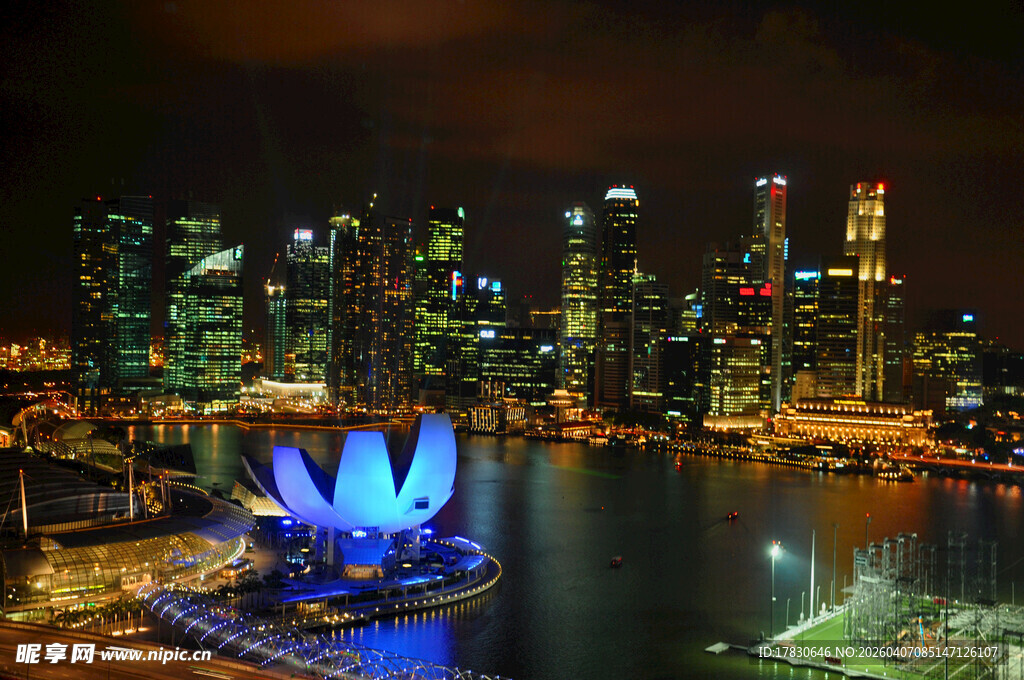 新加坡璀璨夜景