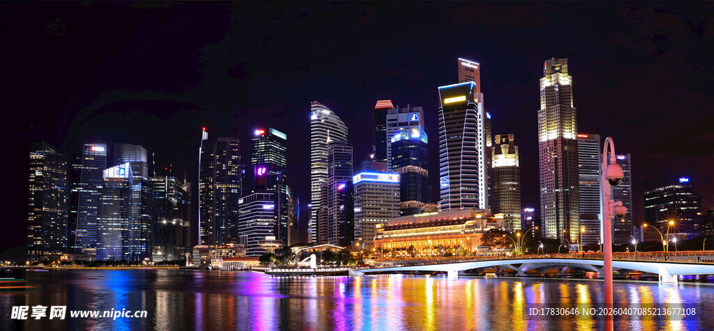 新加坡璀璨夜景