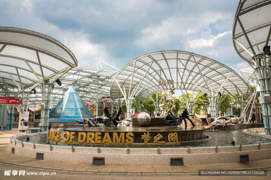 新加坡滨海湾花园景观