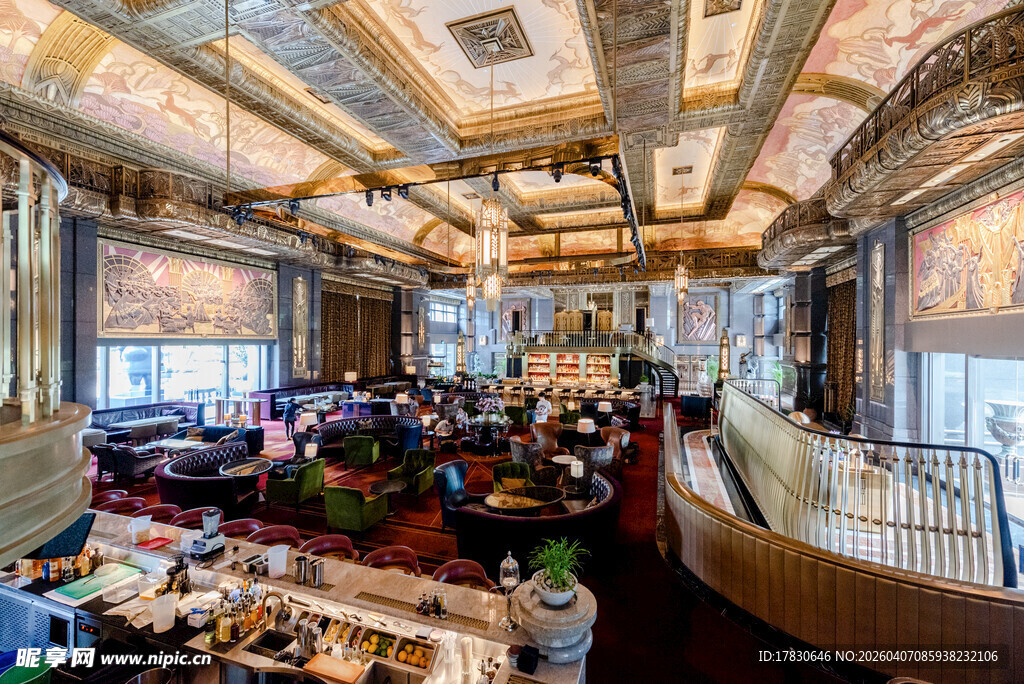 豪华室内聚会场景