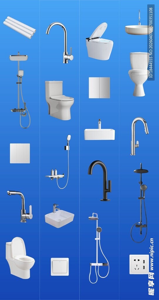  卫浴 洁具 马桶 水龙头免扣