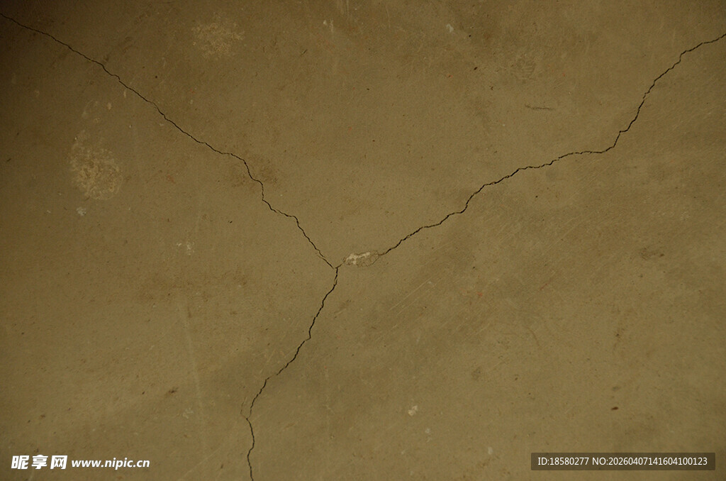 墙面裂纹纹理特写