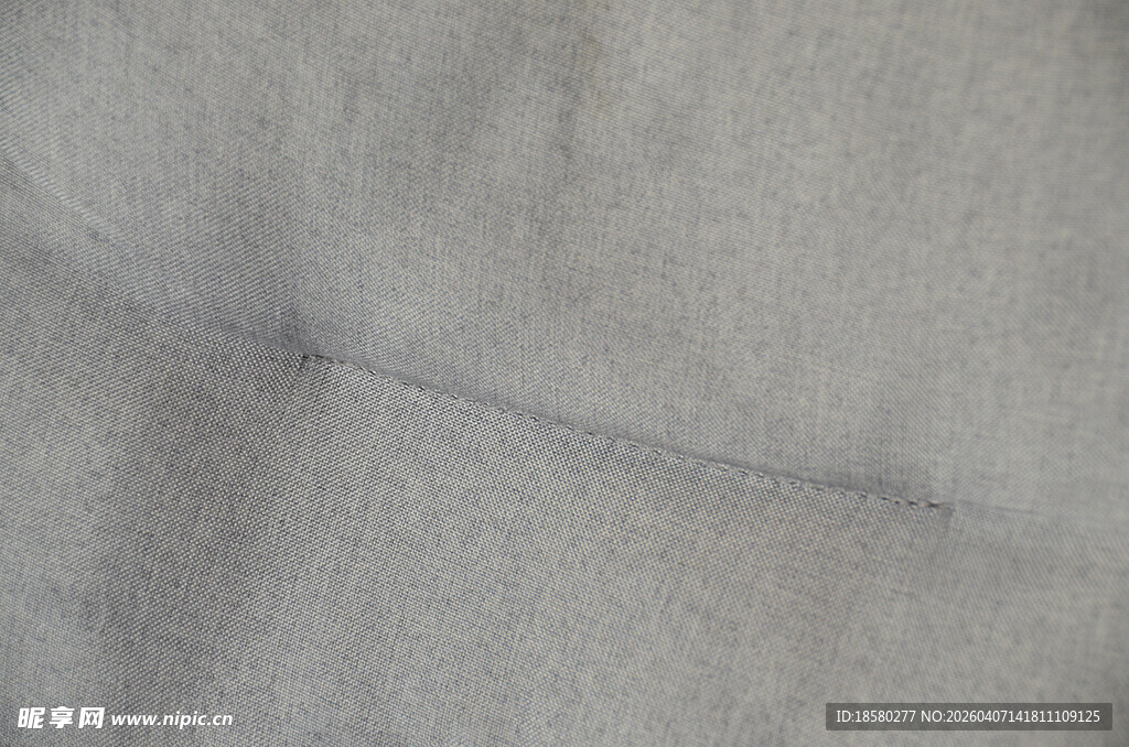 灰色布料纹理特写
