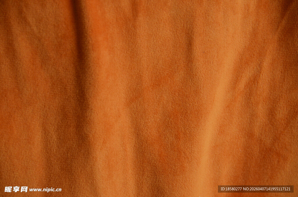 棕色毛绒 柔软布料纹理特写