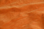 橙色纹理毛绒 布料特写