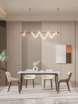 现代简约风格餐厅室内场景