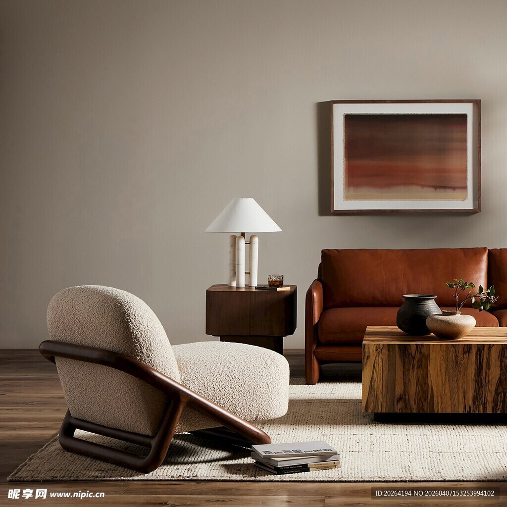 现代简约风格客厅一角