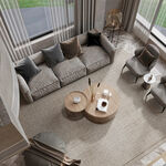 现代简约风客厅室内设计