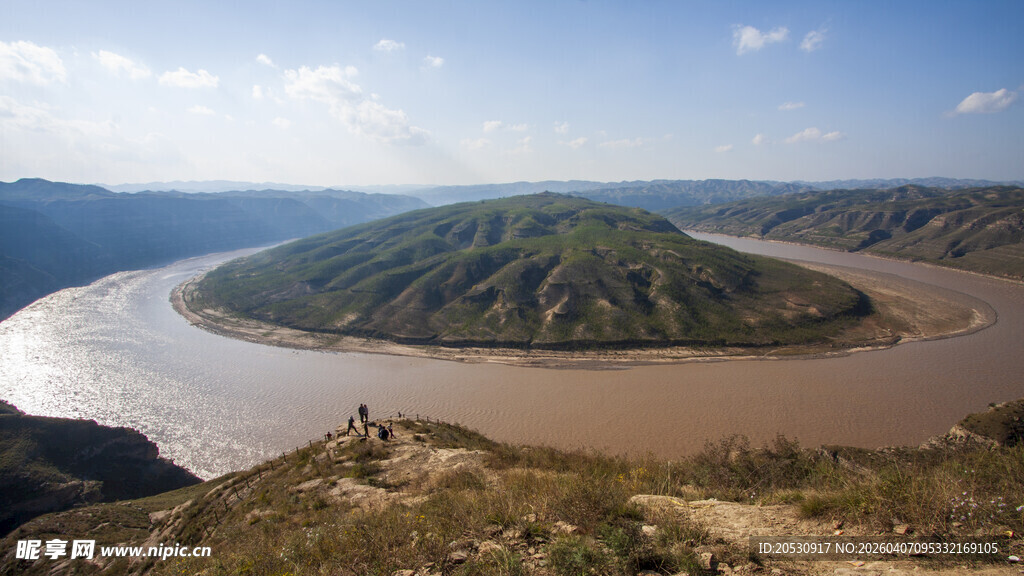 山西石楼天下黄河第一湾
