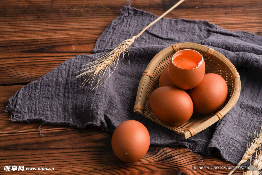优质土鸡蛋食材
