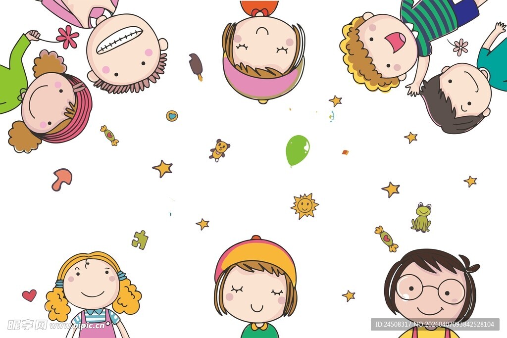 儿童卡通图案