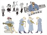 多样音乐人物插画