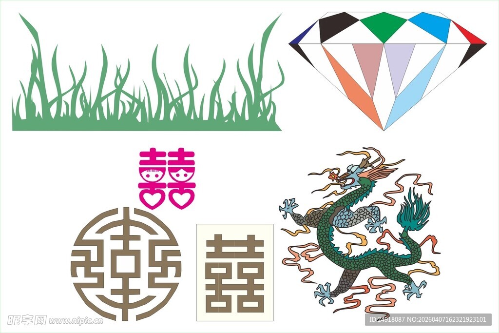 传统中式图案设计元素