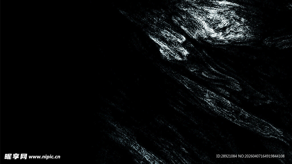 夜空中闪烁的月亮光芒