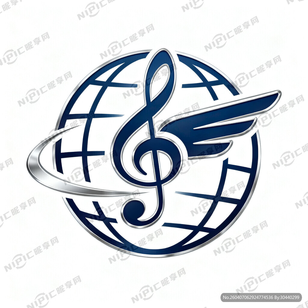 极简流线型LOGO设计 白底