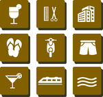 生活娱乐图标集合