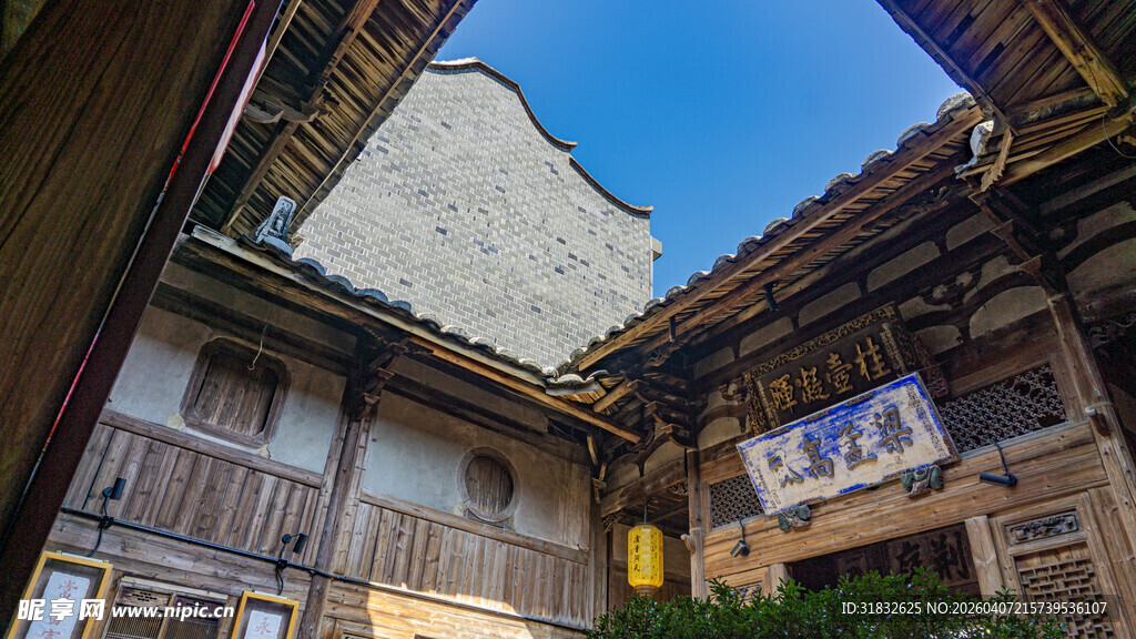 古雅中式庭院建筑景观