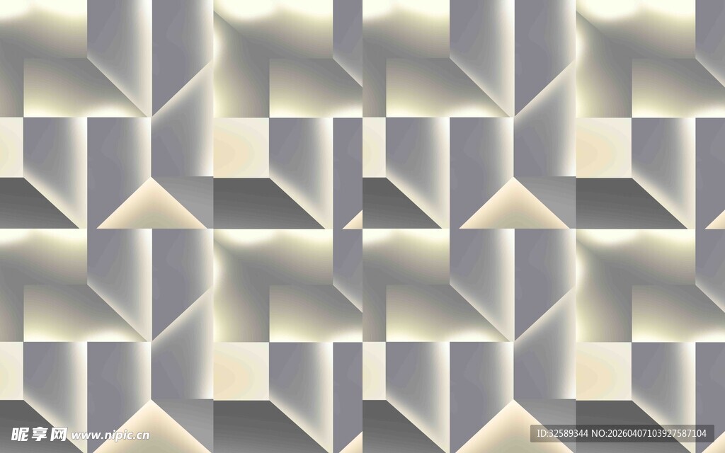 立体几何图案背景纹理合层