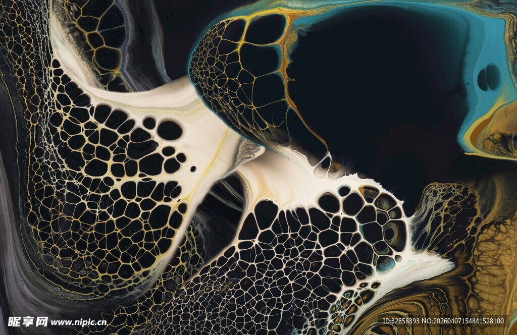 抽象流体艺术图案