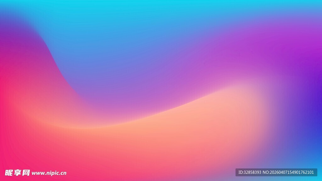 梦幻渐变流体背景图