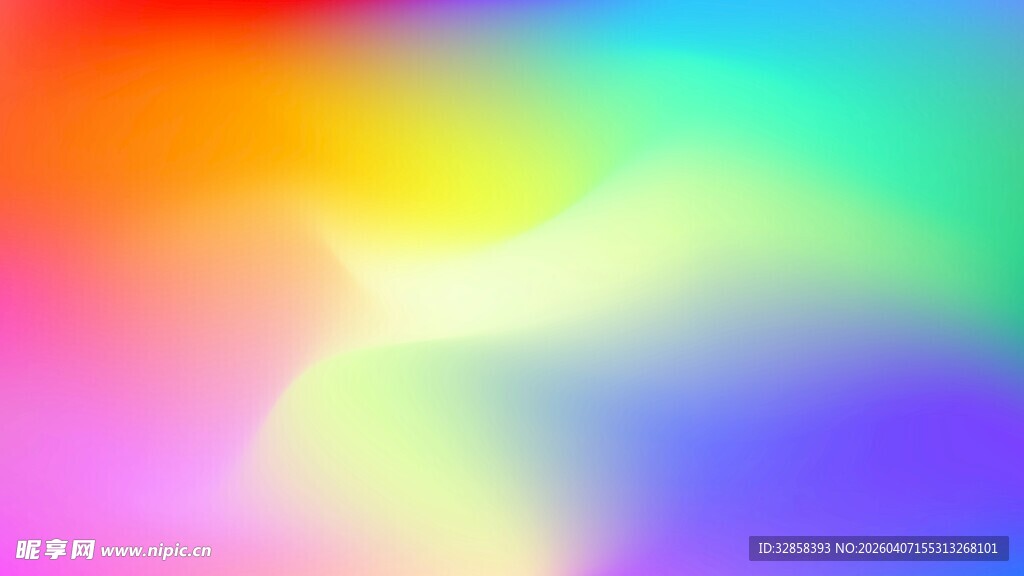 梦幻多彩渐变背景图