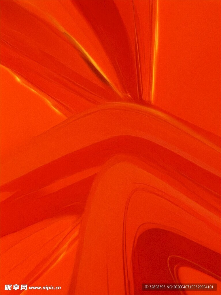 橙红色抽象纹理背景图