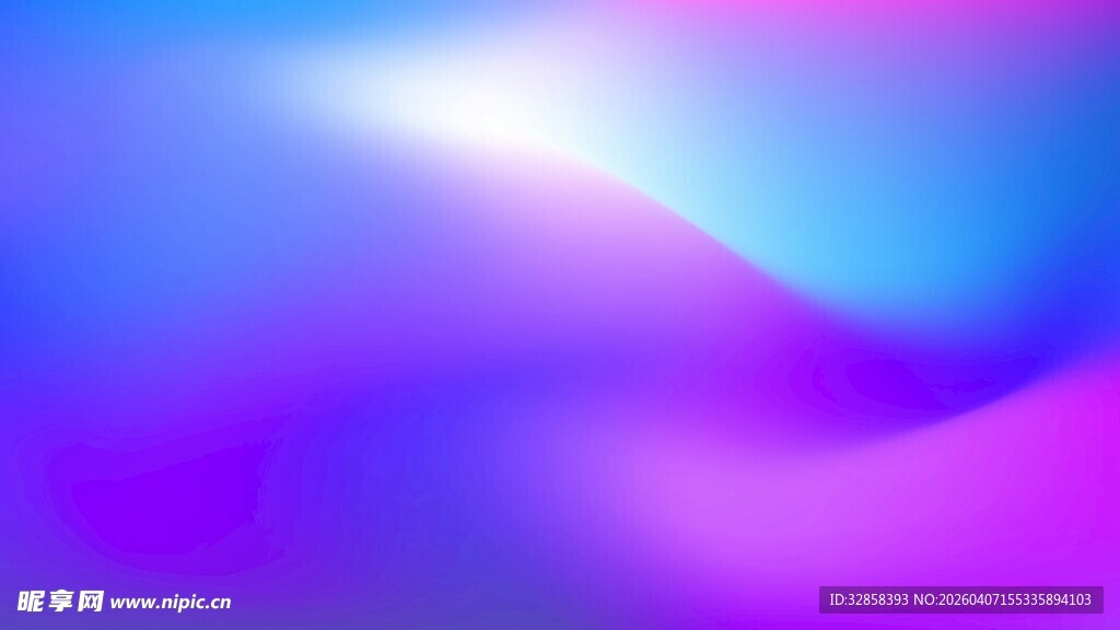 梦幻渐变蓝紫流体背景