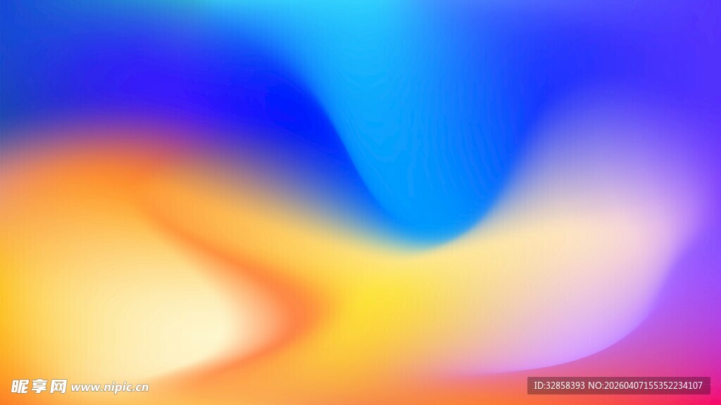 梦幻渐变色彩背景图