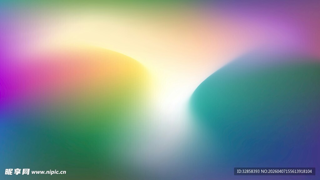 梦幻渐变色彩背景图