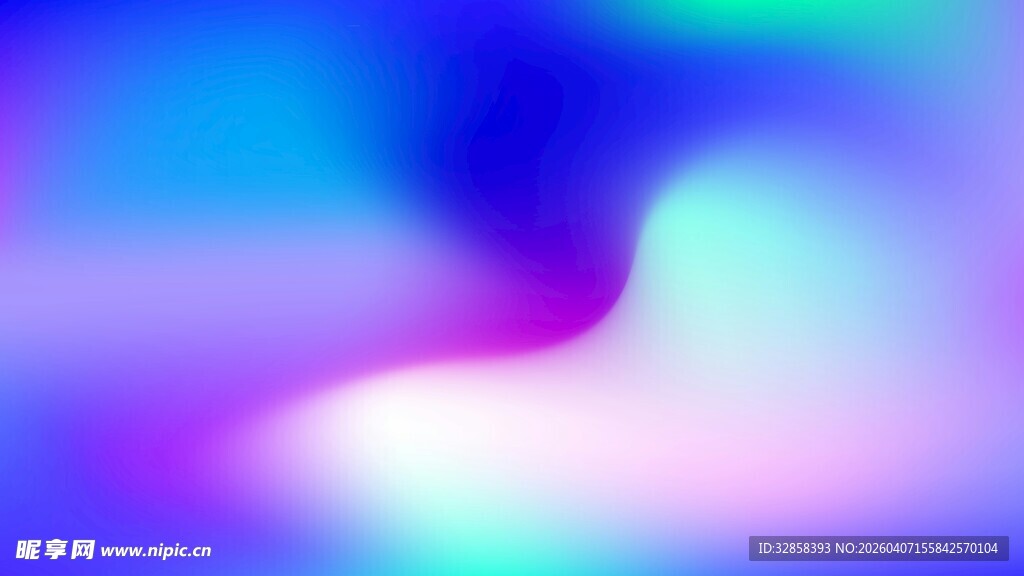 梦幻渐变蓝紫色背景图