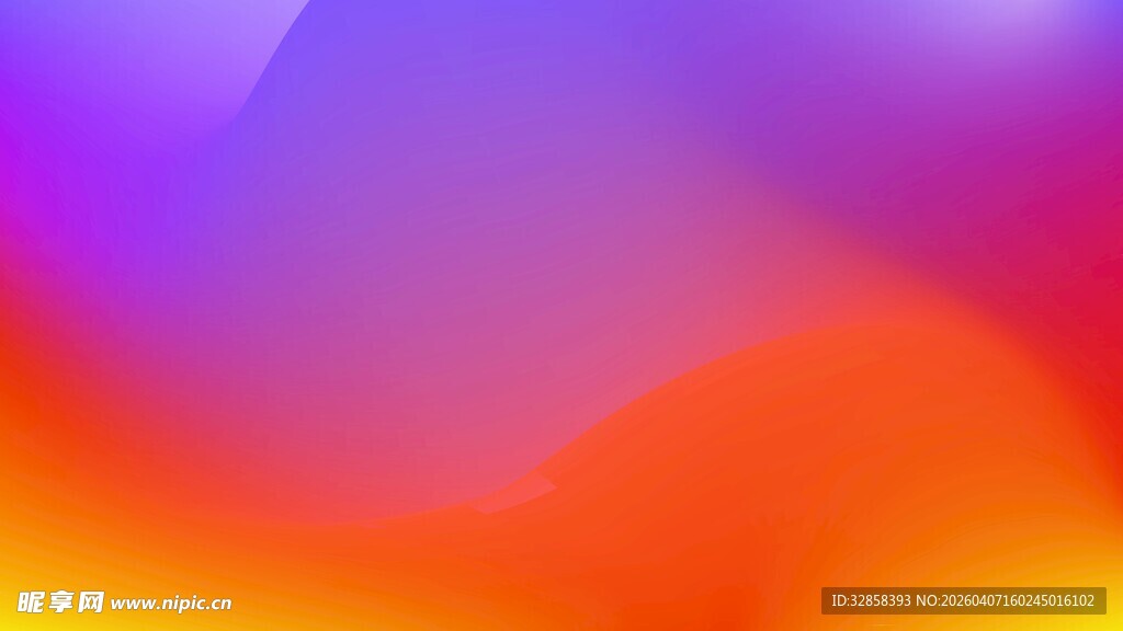 梦幻渐变多彩抽象背景