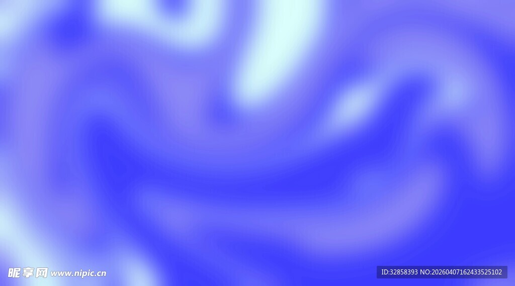 梦幻蓝调抽象纹理图案