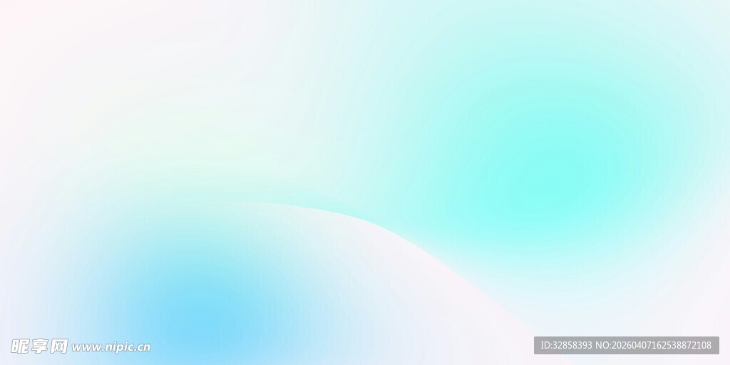 渐变蓝绿柔和背景图