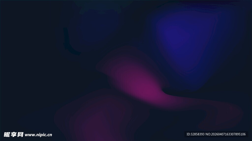 梦幻紫蓝光影背景图