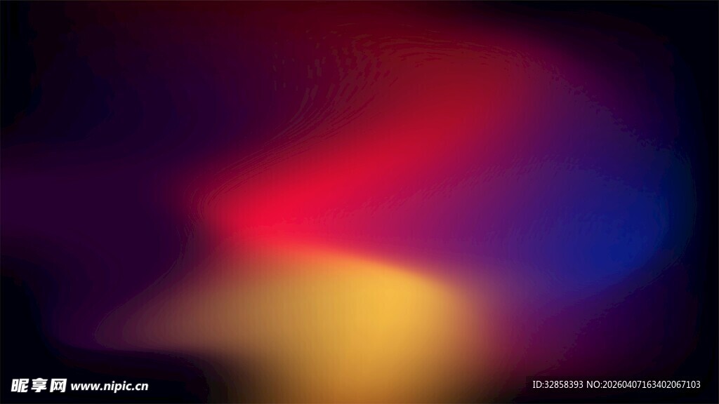 梦幻多彩模糊背景画面