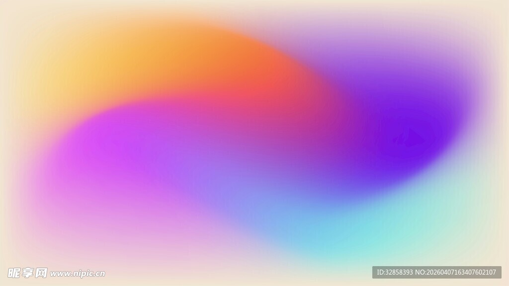 梦幻渐变流体背景图