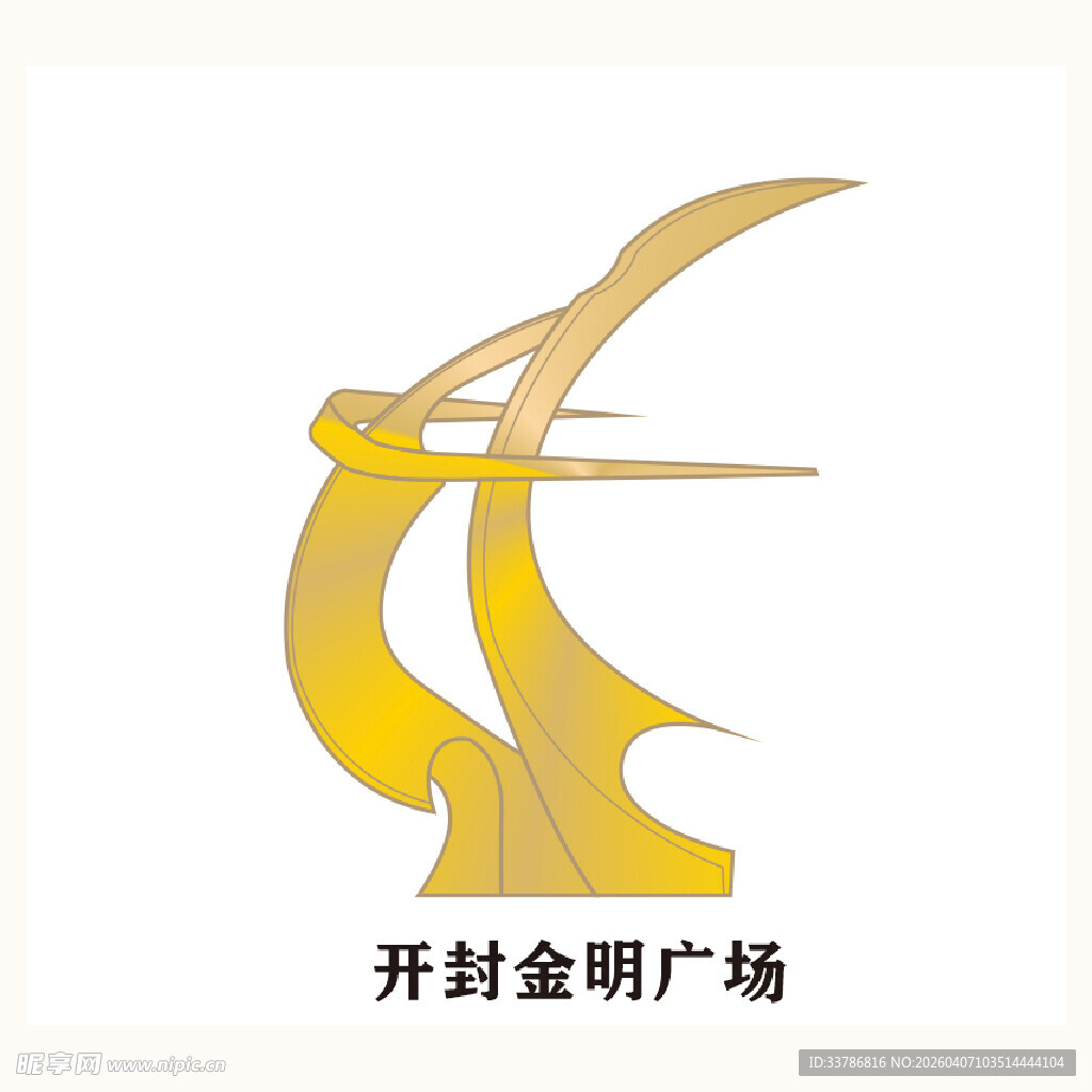 开封建筑手绘开封金明广场
