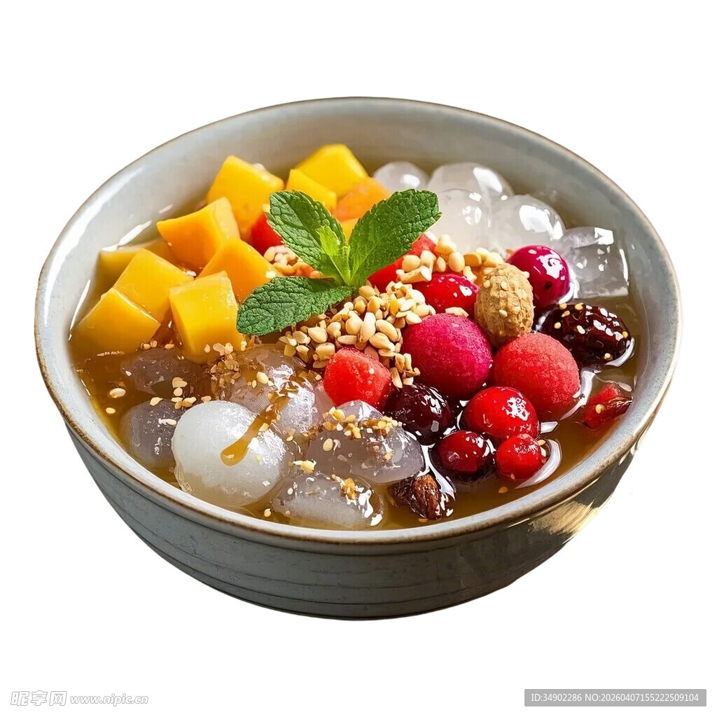 美味多彩水果冰粉