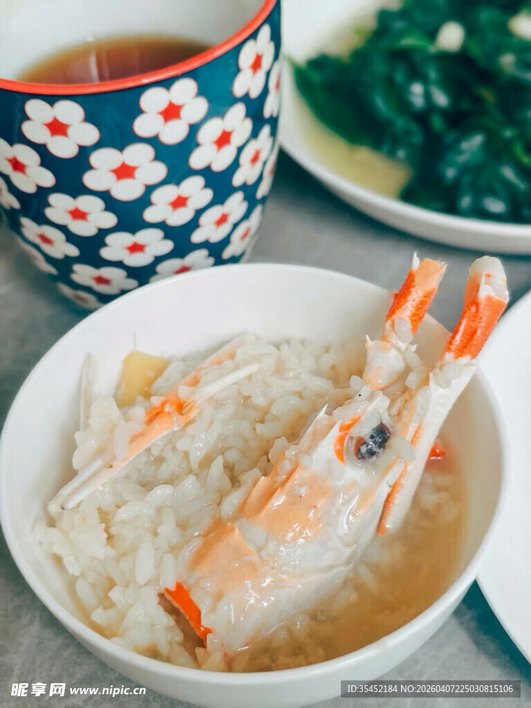 虾肉粥