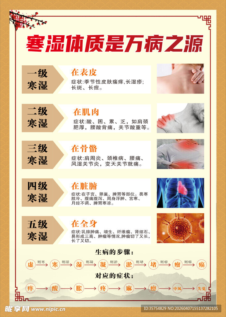 寒湿体质是万病之源