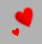 两颗红心 浪漫爱意