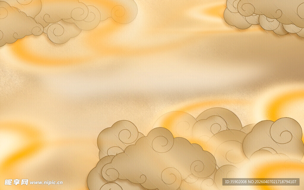 梦幻云朵背景图