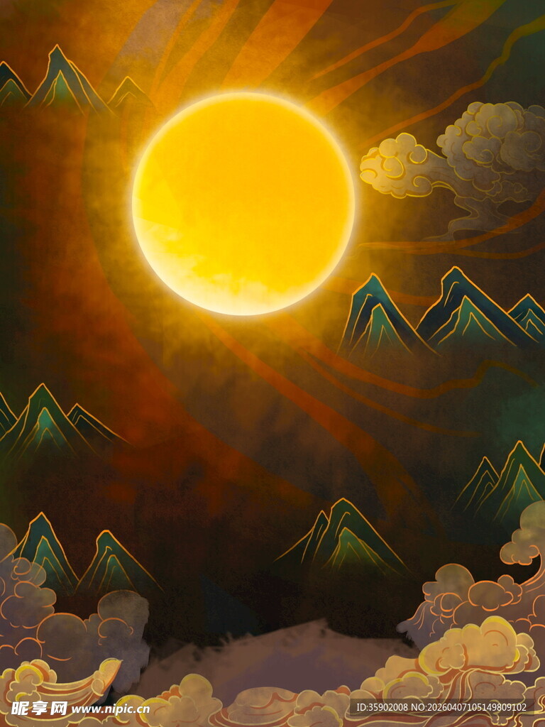 深蓝色纹理背景图案