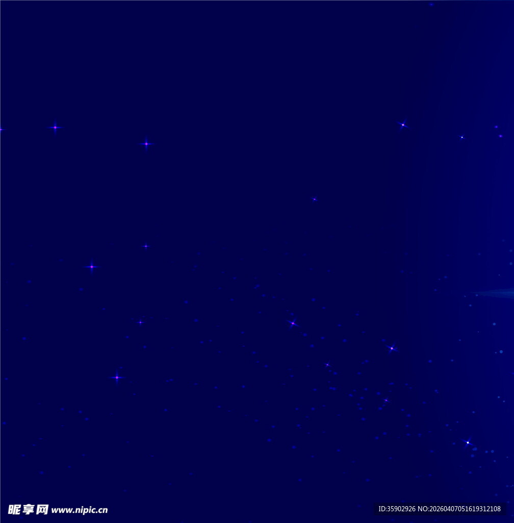深蓝色星空背景