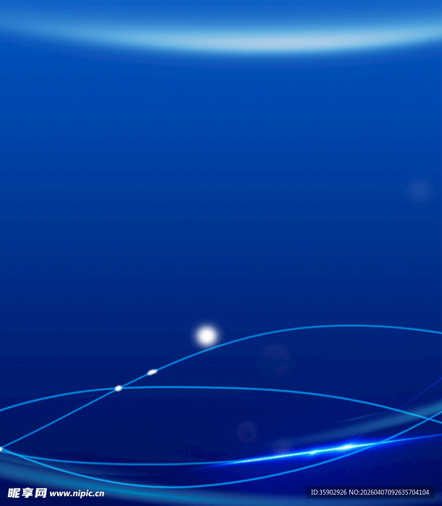 蓝色科技感线条背景画面